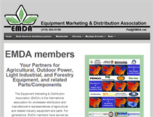 Tablet Screenshot of emda.net